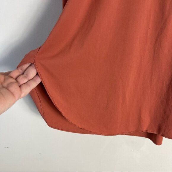 Nike Women's City Sleek Top in dusty peach size XXL reflective gym running yoga - Picture 9 of 14